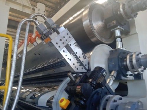 Automatic PVC Membrane Sheet Extrusion Line PE Geomembrane Extrusion Line