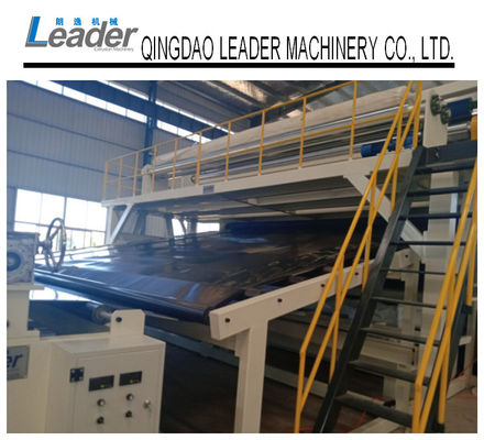 Black Color Multi-layer PVC or PE Geomembrane Waterproof Sheet Extrusion Line