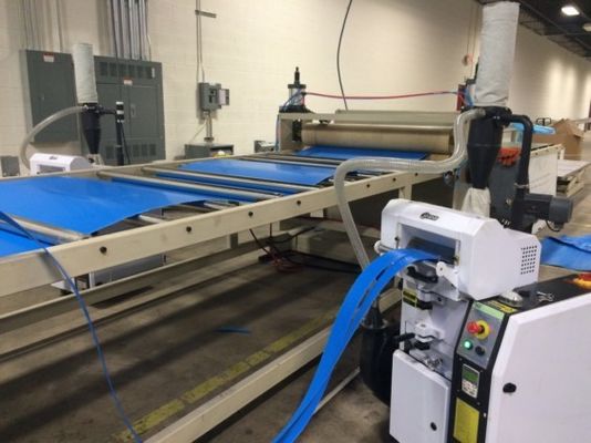 PP Stationery Microfoam Sheet Extrusion Line 400-500kg/h Output Capacity